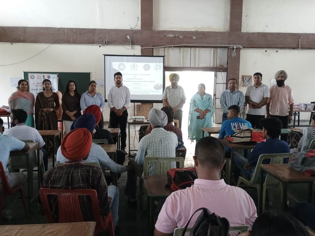 SevenDay Yuva Aapda Mitra Scheme Training Programme Begins at Government Polytechnic College Khunimajra